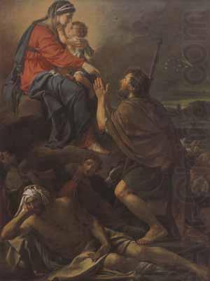 Saint roch (mk02), Jacques-Louis David